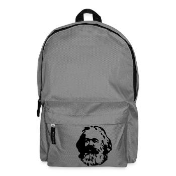 Karl Marx - Rucksack - Mittelgrau - Vorne