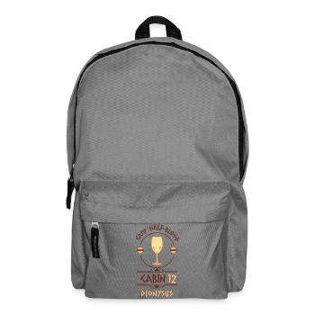 Cabin #12 in Camp Half Blood, Child of Dionysus - Backpack - elephant grey - Front