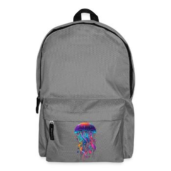 Qualle - Rucksack - Mittelgrau - Vorne