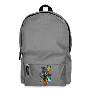 Bird Lover, Animal Bird, Animal Lover, Parrot - Backpack - elephant grey - Front
