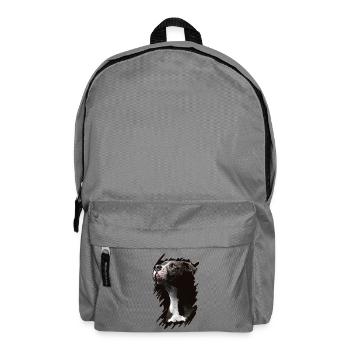 Staffordshire Bullterrier - Rucksack - Mittelgrau - Vorne