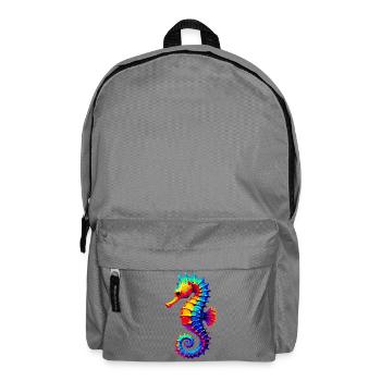 Seahorse - Backpack - elephant grey - Front
