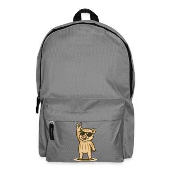 Wild Boar Rocker - Backpack - elephant grey - Front