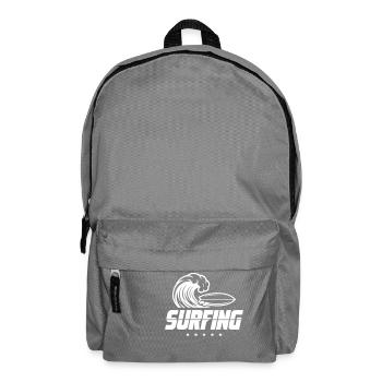 Surfing Surfboard - Backpack - elephant grey - Front