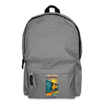 Berlin - EAST-SIDE GALLERY - Urban Retro Dreams - Backpack - elephant grey - Front