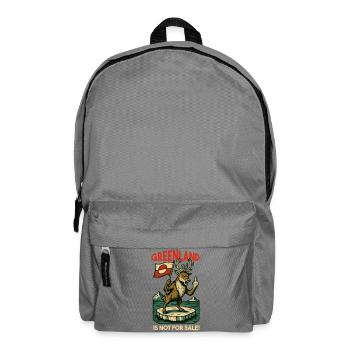 Greenland Is Not For Sale Caribou - Backpack - elephant grey - Front