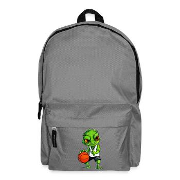 Chamäleon Basketballer - Rucksack - Mittelgrau - Vorne