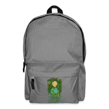 Aime ta Terre Mère - Sac à dos - gris éléphant - Devant