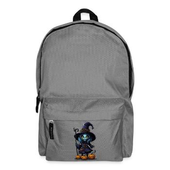 Halloween - Zombie - Horreur - Sorcière - Sac à dos - gris éléphant - Devant