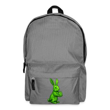 Bunny- The Easter Bunny Brings the Eggs - Backpack - elephant grey - Front