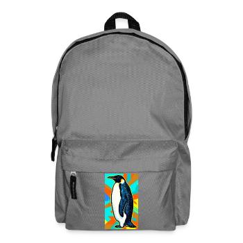 penguin - Backpack - elephant grey - Front