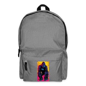 gorilla - Backpack - elephant grey - Front