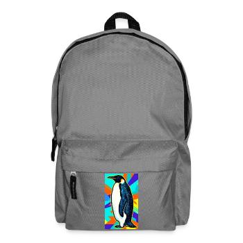 pingouin - Sac à dos - gris éléphant - Devant