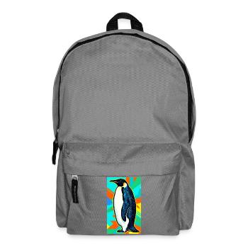 penguin - Backpack - elephant grey - Front