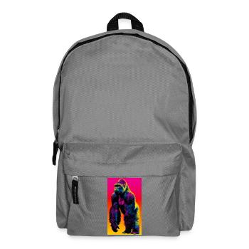 gorilla - Backpack - elephant grey - Front