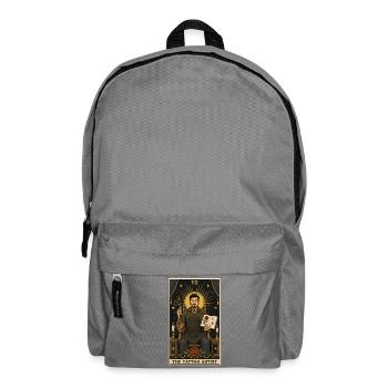 Tatoueur | Tarot Métier de tatoueur - Sac à dos - gris éléphant - Devant