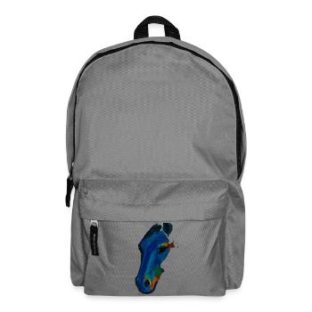 Peintures à l’huile Cheval - Sac à dos - gris éléphant - Devant