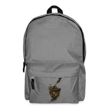 Detektor-Schatz: Irdische Relikte - Rucksack - Mittelgrau - Vorne