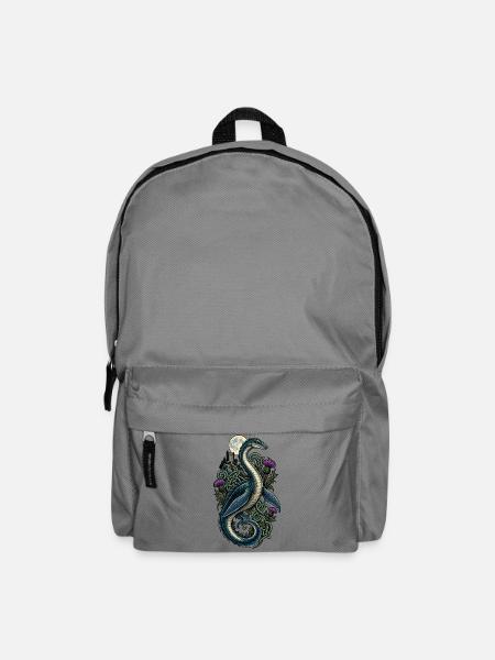 Keltischer Monddrachenserpent - Rucksack - Mittelgrau