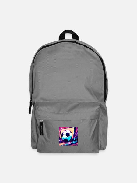 SpaceFootball - Rucksack - Mittelgrau