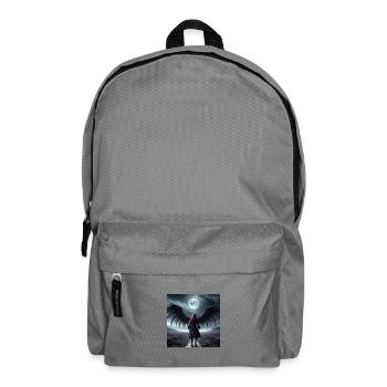 Mondlicht Geflügelte Kriegerin - Rucksack - Mittelgrau - Vorne