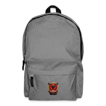 Albanien Adler  - Rucksack - Mittelgrau - Vorne