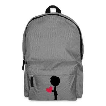 jeune marié - Sac à dos - gris éléphant - Devant