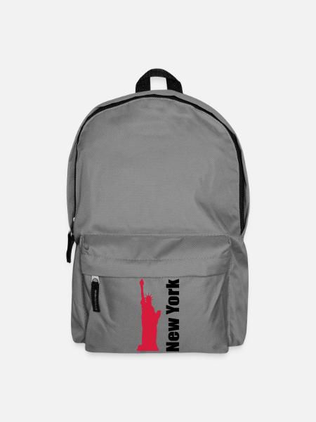New York - Rucksack - Mittelgrau