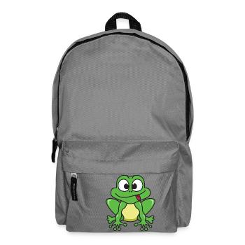 grenouille - Sac à dos - gris éléphant - Devant