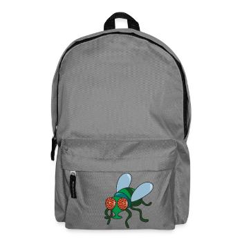 Fliege - Rucksack - Mittelgrau - Vorne