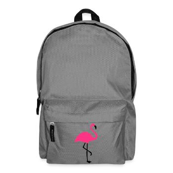 Flamingo -Sommer Sonne Strand - Rucksack - Mittelgrau - Vorne