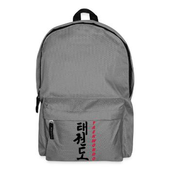 Taekwondo - Sac à dos - gris éléphant - Devant