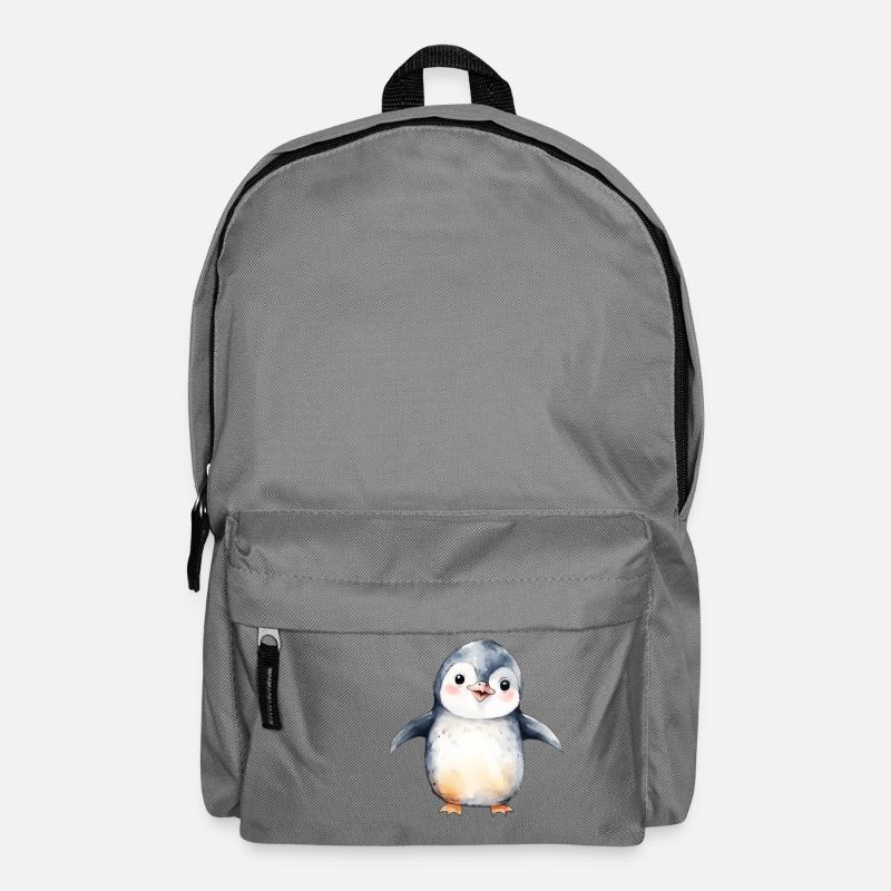 Pinguin - Rucksack - Mittelgrau