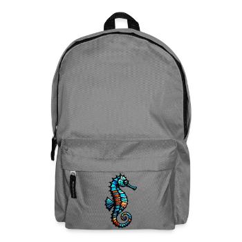 Hippocampe - Sac à dos - gris éléphant - Devant