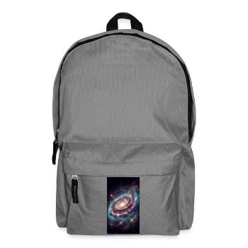 Pastel Galactic Vortex - Backpack - elephant grey - Front