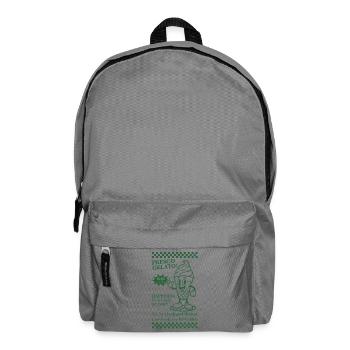 FRESCO-GELATO Maskottchen - Rucksack - Mittelgrau - Vorne