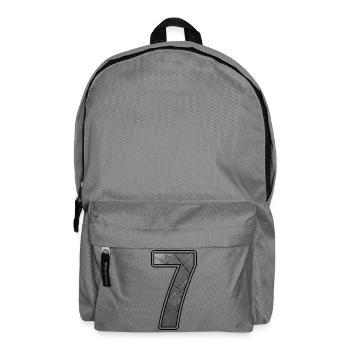 Rusty Sieving Metal Texture - Backpack - elephant grey - Front