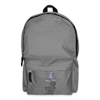 Hexen Vibes Mond Hut Muster - Rucksack - Mittelgrau - Vorne