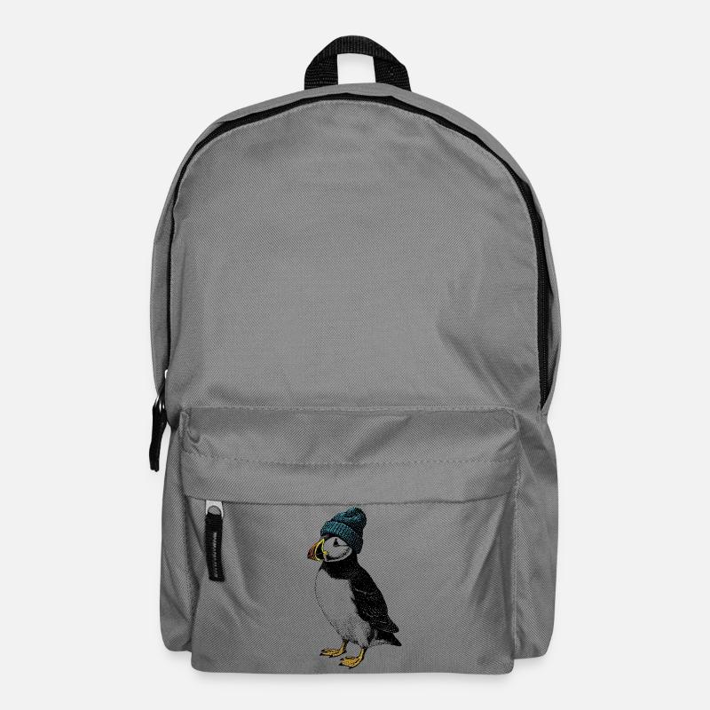 Winter Puffin - Rucksack - Mittelgrau