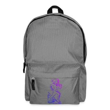 Ein Must Have für echte Rennen - Rucksack - Mittelgrau - Vorne