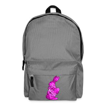 Hase Herz Wasserfarben - Rucksack - Mittelgrau - Vorne