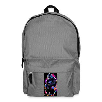 gorilla - Backpack - elephant grey - Front