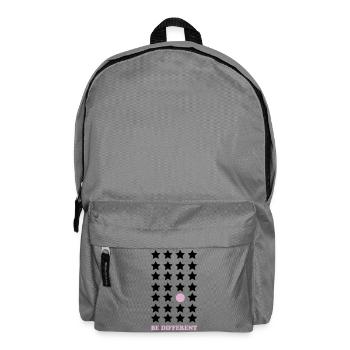 Sois différent – Pastel Point Sois différent - Sac à dos - gris éléphant - Devant