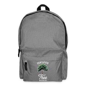 Arbres, proverbes, arbres, forêt, drôle, cadeau d’arbres - Sac à dos - gris éléphant - Devant