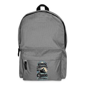 Making Memories One Cruise at a Time - Rucksack - Mittelgrau - Vorne