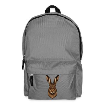 Der Hase - Rucksack - Mittelgrau - Vorne
