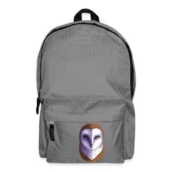 Schleiereule - Rucksack - Mittelgrau - Vorne