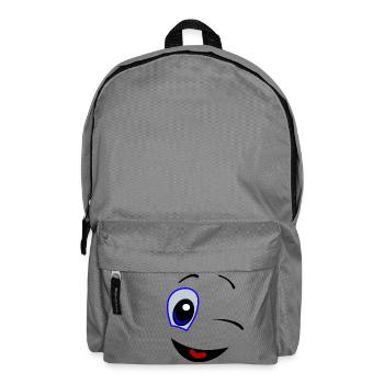 Smiley - Rucksack - Mittelgrau - Vorne
