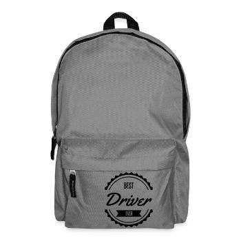 best driver conducteur chauffeur - Sac à dos - gris éléphant - Devant
