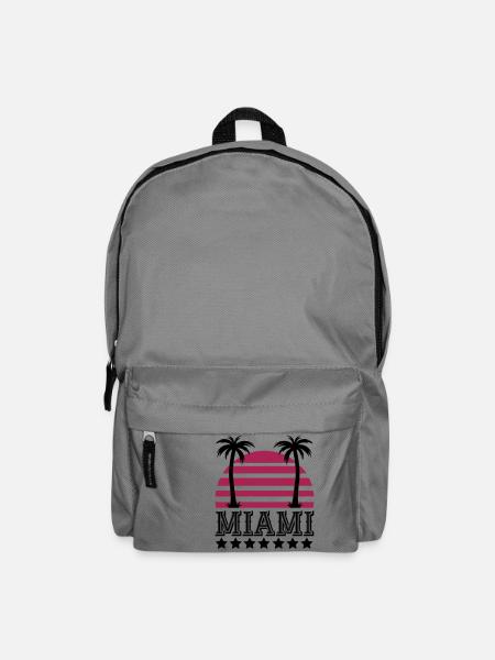 miami - Rucksack - Mittelgrau